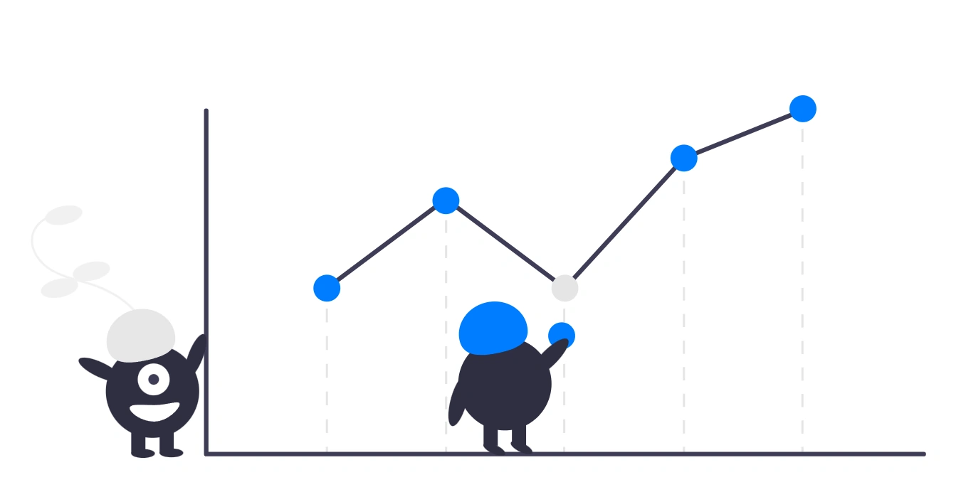 An image illustrating your ability to view historical MSPT data on a graph with StatusMC's MSPT monitoring.